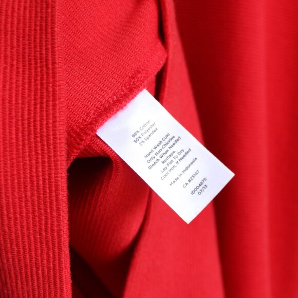 Talbots Red Jewel Embellished Collar Ottoman Ponte Sheath Dress Size 4 / Small - Picture 7 of 7